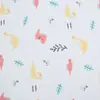 Capa para bolsa de roupas de algodão estampado, malha de algodão classe A para bebês, 300 peças, estampado, dupla face