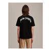 Camiseta de algodón puro de verano nueva moda europea y americana marca Palm Angel oso con corazón roto estampada holgada casual manga corta ins