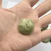 Colchão de Cinto Almofada Almofada Tampa de Tambor Peça de Jade 25mm 24mm Ferramenta Polida para Sauna a Vapor Jadeíta Verde Preta