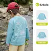 Elige 1 artículo con un 12% de descuento de la colección de camisetas de la tienda de Dudu: Camisetas de manga corta para niños y niñas, camisetas de ropa infantil de otoño