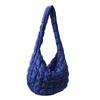 Nova bolsa de verão estilo coreano mini plissada nuvem feminina versátil leve portátil bolsa de ombro