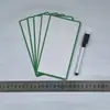 Material de Tarjeta Etiqueta Señalización Magnética Borrable para Estantería de Almacén Clasificación de Almacenamiento de Almacén Imán Fuerte Pegatina Magnética