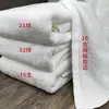 Atacado do Fabricante Toalha Quadrada de Cetim 16S para Hotel Estrela, Toalha para Hotel e Pousada, Pode Ser Bordada com Logotipo Nome da Loja, Absorve Água Rapidamente e É Macia