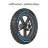 Accesorios para patinete eléctrico M365 Pro, resistentes al desgaste, con absorción de impactos, neumáticos sólidos de color, ruedas de 8,5 x 2, disponibles al por mayor.