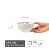Cuenco pequeño de flores pintado a mano cuenco de cerámica para el hogar vajilla estilo japonés cuenco para verduras cuenco para fideos cuenco para ensalada de frutas cuenco para arroz venta al por mayor