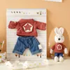 Apenas Roupas de Boneca para Brinquedos de Pelúcia de Coelho Príncipe Desenho Animado de 30cm/45cm Roupas para Boneca Sd/Bjd