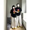 Camiseta Especial de Verano [Algodón Peinado Puro] de Moda para Pareja 2026 Estilo Nicho Manga Corta para Mujer