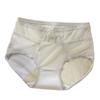 Roupa interior de renda das mulheres sexy malha respirável sem costura cueca seda proteína antibacteriana cintura média roupa interior feminina sexy