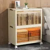 Instalación Gratuita Gabinete Plegable de Almacenamiento Hogareño Sala de Estar Cocina Gabinete para Juguetes y Snacks Gabinete Plegable de Almacenamiento Transfronterizo