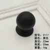 Manija Moderna Minimalista de Aleación de Aluminio para Espacio Negra Sólida Alargada Manija de Puerta de Gabinete Cajón Armario Manija de Puerta de Gabinete
