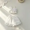 Azone Light Nightmare Conjunto Duplo ob24/22 Vestido curto de renda vazada fofo, top sem alças, roupa de bebê, estilo curto, estilo japonês