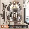Estante de Almacenamiento para Baño con Ventosa para Montar en la Pared, para Esquina de Baño, Inodoro, Tocador, Almacenamiento en Pared, No Requiere Taladrar