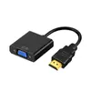 Cable HDMI a VGA 1.8m Convertidor VGA alta definición con audio para portátil proyector HDMI A VGA
