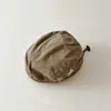 Gorra Retro Americana de Estrella para Niños, Boina Británica Casual Versátil para Bebés, Niños y Niñas, Gorra de Periódico Elegante