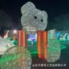 Pantallas de Luces Temáticas del Zodiaco, Decoraciones para Bienes Raíces Comerciales para Exportación, Instalaciones con Forma de Castillo de Dulces y Dinosaurio
