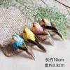 Casa de Pájaro Tejida Creativa para Mascotas Colgante Nido de Pájaro de Hierba Tejida Hecho a Mano Arreglo de Entorno para Jardín de Infancia Adorno Colgante Aéreo Balcón Pastoral
