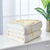 Manta Toalla de Gasa de 6 Capas de Algodón Puro Toalla de Baño para Bebé Gasa Simple/Doble Manta de Aire Acondicionado Colcha de Algodón Puro para Niños Transpirable