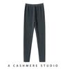 Pantalones de cachemir finos y usables para otoño e invierno, leggings de cachemir de cintura alta, holgados, ajustados y cálidos para mujer.