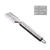 Vários utensílios de cozinha: Raspador de escamas de peixe em aço inoxidável, utensílio diário de cozinha para raspar escamas de peixe, ferramenta de cozinha para limpar guelras, suprimentos de cozinha