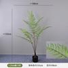 Helecho artificial árbol hoja decoración suave paisaje proyecto decoración del hogar fuente al por mayor suministro en stock helecho artificial