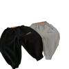 Ropa para Niños y Hombres Pantalones Largos Otoño e Invierno Forrados de Polar Niños Anti-Manchas Tecnología Negra Pantalones Casuales Pantalones de Suéter con Cinturón Terciopelo de Zorro Plateado Combinan con Todo