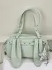 Shuai Mijia 2026 Verano Nuevo Bolso de Hombro Estilo Coreano Lindo con Orejas de Conejo para Mujer, Bolso Cruzado Elegante para el Día a Día, Moda de Nicho