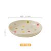 Prato Fundo Cor Creme Estilo Francês de Palha, Prato Estilo Ocidental, Prato para Massa, Prato para Salada de Frutas, Prato Doméstico, Prato de Alto Valor