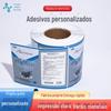 Informações do produto etiqueta autoadesiva adesivo Filme perolado à prova d'água adesivo de garrafa etiqueta adesivo de cor impressão