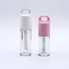 Producto Nuevo de la Fábrica de Origen: Tubos de Brillo Labial con Cabezal Grande, Tubos Vacíos para Brillo Labial Multicolor, con Opción de Correas para Colgar, Materiales de Empaque Cosmético al por Mayor