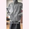Roupa com Proteção Solar de Secagem Rápida em Malha Masculina de Verão Esportiva Americana Jaqueta Fina para Exterior Protetora do Sol Gola Respirável Jaqueta Moderna