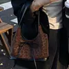 Versión Coreana Bolso de Axila de Nicho para Mujer, Nuevo Bolso Tote Esmerilado Simple Transfronterizo, Bolso de Hombro con Lazo Personalizado, Bolso de Mano