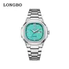 Nuevo reloj para hombre Longbo, reloj de pulsera de moda de negocios para hombre, venta directa de fábrica TK 83873 Longbo