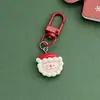 Nuevo Llavero de Resina de Santa Claus Hombre de Jengibre Lindo Alce Muñeco de Nieve Colgante para Mochila Escolar Regalo de Navidad