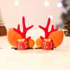 Decoraciones navideñas Horquilla de Papá Noel accesorios para el cabello de princesa para niños horquilla navideña pequeño regalo