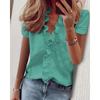 2024 Amazon Wish Aliexpress Ebay Primavera y Verano Europeo y Americano Nuevo Camisas con Volantes de Manga Larga Camisas de Mujer