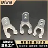 Venta Directa de Fábrica Longran Hebilla Redonda de Neón Agujero Interior 8mm Hebilla Fija para Tira de Luz Código de Engarzado de Plástico