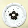 Lazo de Tela Cuadros Vintage Almohada Rellena de Algodón Accesorios para Ropa Flor para el Cabello de Gama Alta Accesorio DIY