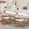 Sillas de Comedor Sencillas, Sillas de Negociación y Recepción para Hoteles y Salones de Belleza, Sofás Silla al por Mayor para Salones de Mahjong y Uñas, Sofás Silla de Maquillaje