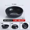 Prato de Melamina Comercial Restaurante de Hot Pot Mesa Retangular Louça Padrão Pedra Preta Criativo Prato de Carne Fresca Cortada Prato de Carne para Shabu-Shabu