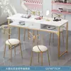 Economia de Influenciadores Conjunto de Mesa Retangular para Manicure e Cadeira Oferta Especial Em Estoque Mesa de Manicure Mesa de Manicure Estilo Japonês