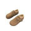 Sapatos Femininos Quentes e Confortáveis Versáteis da Moda Estilo Coreano 2025 Inverno Nova Moda Plush Espessado Casuais Sapatos de Algodão Femininos