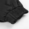 Gola de pelo sintético de raposa, lapela de águia dourada, jaqueta de algodão para homens, marca moderna de inverno, solta, jaqueta bomber curta de algodão