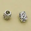 Accesorios de Plata de Ley s925 Patrón Hueco Vintage Cuentas Tejidas a Mano DIY Pulsera Accesorios de Joyería de Plata Material