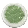 Venta al por mayor Seleccionados Frijol Verde Esmeralda Puro Verde Claro Cuentas Sueltas Cuentas de Jade Hecho a Mano DIY Cuentas Redondas Semi-Terminadas