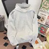 Moletom com capuz para primavera e outono para homens e mulheres, bordado, esportivo, para adolescentes, adequado para primavera, outono e inverno, estilo americano, legal e solto, retrô, moderno, versão coreana