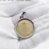 Colgante de Collar Personalizado Exclusivo Basado en el Hombre de Vitruvio de Da Vinci Placa de Luz Diseño de Patrón Personalizado