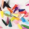 Franja Pequena de 3cm DIY para Roupas Pingente de Franja Colorido Argola para Pendurar Franja Feita à Mão Marcador de Página Acessórios de Vestuário Franja Venda por Atacado
