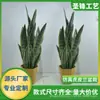 Plantas Verdes Escandinavas Simuladas, Plantas en Maceta Orquídea Tigre de Phnom Penh, Paisajismo de Interiores, Accesorios de Flores Artificiales, Plantas Verdes Artificiales, Adornos de Pie