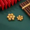 Estilo Antigo DIY Chinoiserie Dourado Vazado Grão de Ouro Acessórios de Joias Adorno de Noiva Coroa de Fênix Acessórios de Joias de Metal