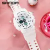 Reloj Sanda, reloj deportivo de moda, multifuncional, para estudiantes, electrónico, para hombre, resistente al agua, de cuarzo, de una generación, venta al por mayor